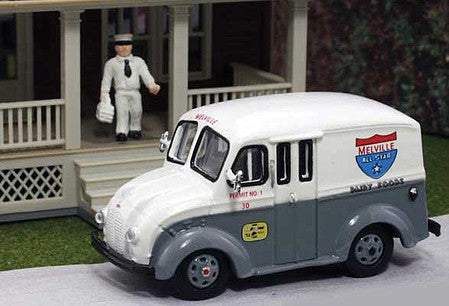 William Tell AHM87006 HO Scale Divco Delivery Truck - Assembled -- Melville Dairy Foods