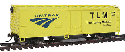 Walthers Trainline 1480 HO Scale Track Cleaning Boxcar -- Amtrak