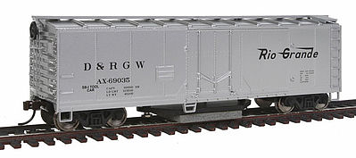 Walthers Trainline 1482 HO Scale Track Cleaning Boxcar -- Denver & Rio Grande Western(TM)