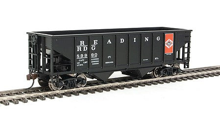 Walthers Trainline 1842 HO Scale Coal Hopper - Ready to Run -- Reading