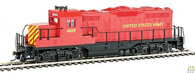 Walthers Trainline 931-458 HO Scale EMD GP9M - Standard DC -- United States Army #4628
