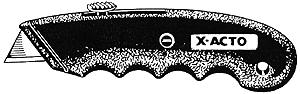 X-Acto 3272 All Scale Retractable Utility Knife w/Plastic Safe-Guard Handle