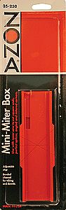 Zona Tools 250 All Scale Plastic Mini Mitre Box
