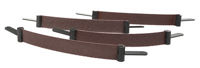 Zona Tools 36530 All Scale Scroll Sander Assortment Set 4-Pack 1/2" wide -- 5-3/8" Long x 1/2" Wide, 1 Each 80, 120, 180 and 220 Grit.