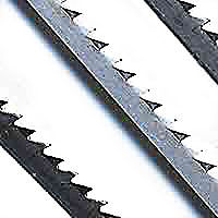 Zona Tools 36678 All Scale Coping Saw Replacement Blade 4-Pack -- 6-1/2" Long, .125" Wide .020" Kerf, 15 TPI