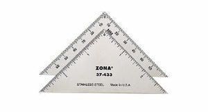 Zona Tools 37433 All Scale Triangle -- 3" 7.6cm