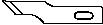 Zona Tools 39922 All Scale Replacement Hobby Blade -- #16 Offset Point