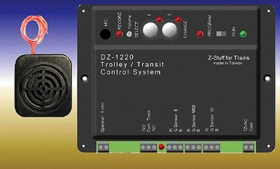 Z-Stuff 1220 O Scale Trolley Announcement & Control System