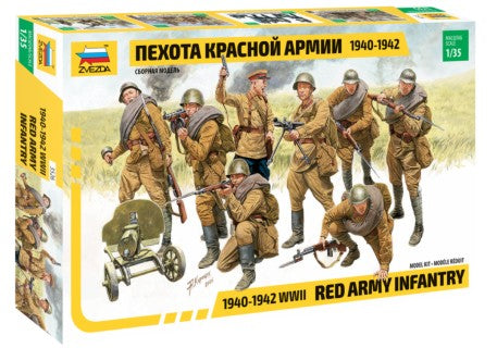 Zvezda 3526 1/35 Red Army Infantry 1940-1942 (8)