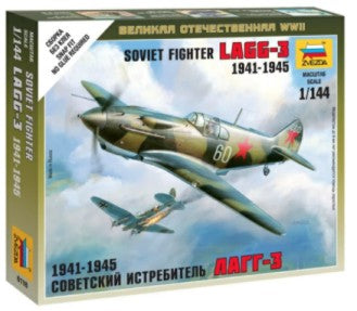 Zvezda 6118 1/144 Soviet LaGG3 Fighter (Snap)