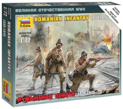 Zvezda 6163 1/72 Romanian Infantry 1939-45 (4) (Snap)