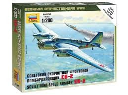 Zvezda 6185 1/200 Soviet SB2 High Speed Bomber (Snap)