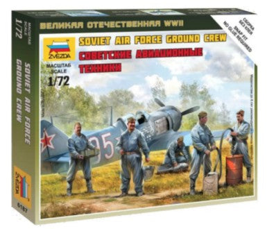 Zvezda 6187 1/72 Soviet AF Ground Crew (Snap) (5)